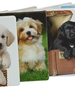 Kortfodral Plånka Hundvalpar