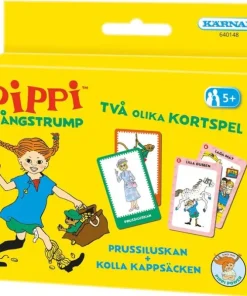 Kortspel Pippi 2 olika spel