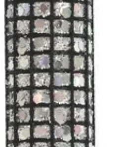 Kulspetspenna glitter svart