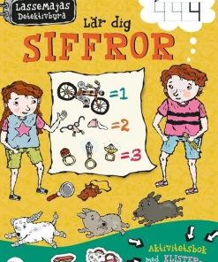 LasseMajas detektivbyrå lär dig siffror