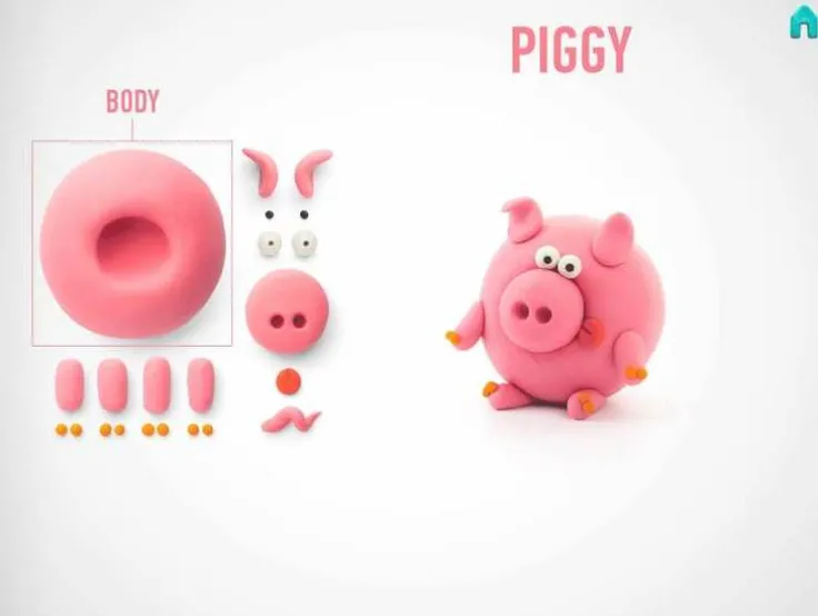 Leklera Hey Clay Piggy