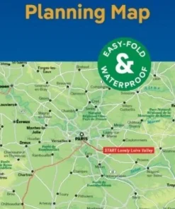Lonely Planet France Planning Map