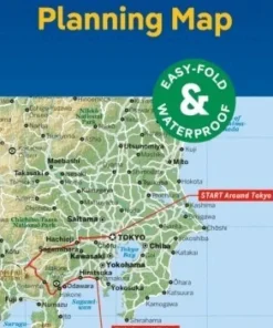Lonely Planet Japan Planning Map