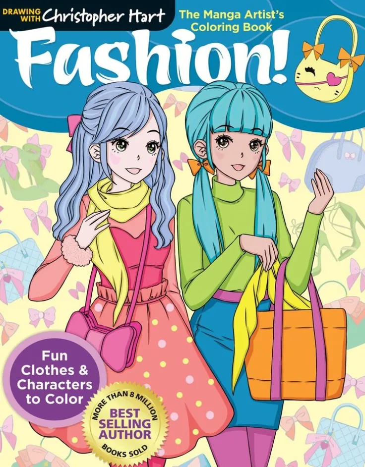 Manga Artist's Coloring Book: Fashion!