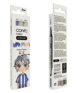 Marker Copic Ciao Layer & Mix 3-pack - Serene Palette