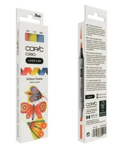 Marker Copic Ciao Layer & Mix 3-pack - Brilliant Palette