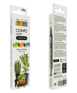 Marker Copic Ciao Layer & Mix 3-pack - Botanic Palette