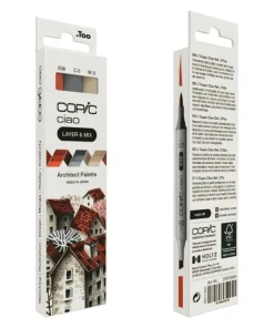 Marker Copic Ciao Layer & Mix 3-pack - Architect Palette