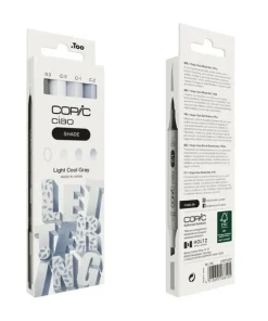 Marker Copic Ciao Shade 4-pack - Light Cool Grey