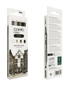 Marker Copic Ciao Shade 4-pack - Dark Warm Grey