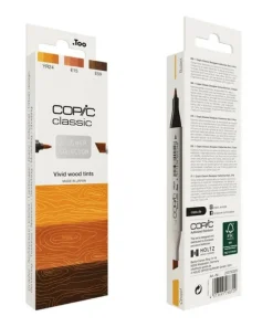 Marker Copic Classic Designer Collection 3-pack - Vivid wood tints
