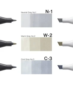 Marker Copic Classic Designer Collection 3-pack - Crystal glass tints