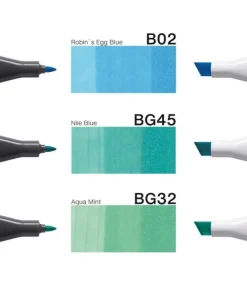 Marker Copic Classic Designer Collection 3-pack - Clear water tints