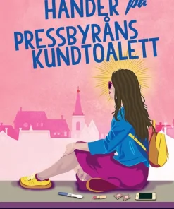 Med knäppta händer på Pressbyråns kundtoalett