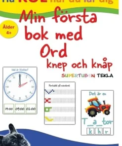 Min första bok med ord, knep och knåp - med Supertuben Tekla