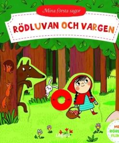 Mina första sagor : Rödluvan och vargen - med rörliga flikar