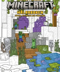 Minecraft : den officiella målarboken - skapa, utforska och färglägg