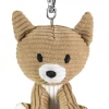 Mjukdjur katt Minka velvet 8,5cm med clip