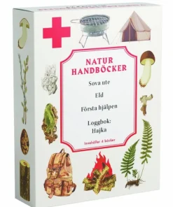 Naturhandböcker : sova ute, eld, första hjälpen, loggbok: hajka