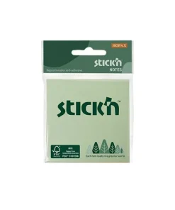 Notisblock Stick'n 76x76mm FSC 3 färger