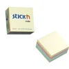 Notisblock 76x76mm 400 blad 4 pastellfärger