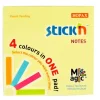 Notisblock 76x76mm 100blad Magic pastell
