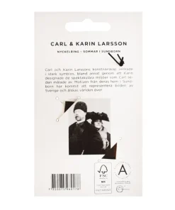Nyckelring - Carl och Karin Larsson : Sommar i Sundborn