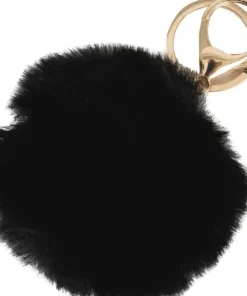 Nyckelring Pom Pom svart