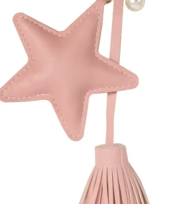 Nyckelring Stjärna rosa
