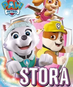 Paw Patrol. Stora målarboken med pyssel