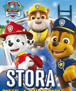 Paw Patrol. Stora pyssel- & målarboken