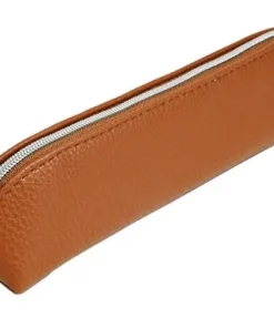Pennfodral 19x4,5cm cognac