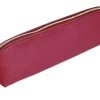 Pennfodral 19x4,5cm hallonröd