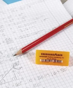 Penngrepp/radergummi Eberhard Faber triangulärt neon