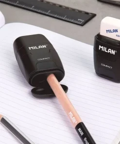Pennvässare Milan Compact Shadow med sudd svart