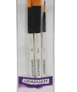 Pensel Graduate syntet 3-pack