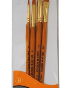 Pensel Simply Art Gold Taklon Nr.1 4-pack