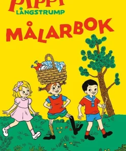 Pippi Långstrump målarbok
