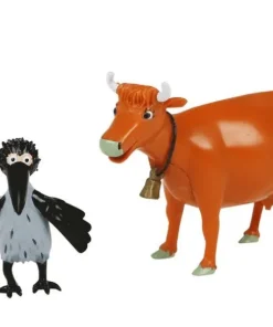 Plastfigurer Mamma mu och Kråkan