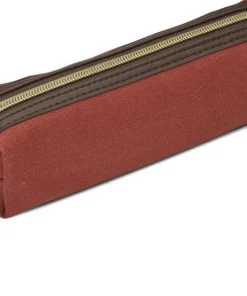 Premium pennfodral i canvas roströd