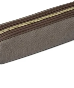 Premium pennfodral i canvas skiffergrå