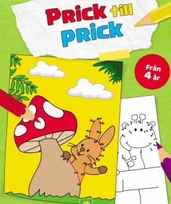 Prick till prick - målarbok