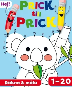 Prick till prick : Räkna och måla
