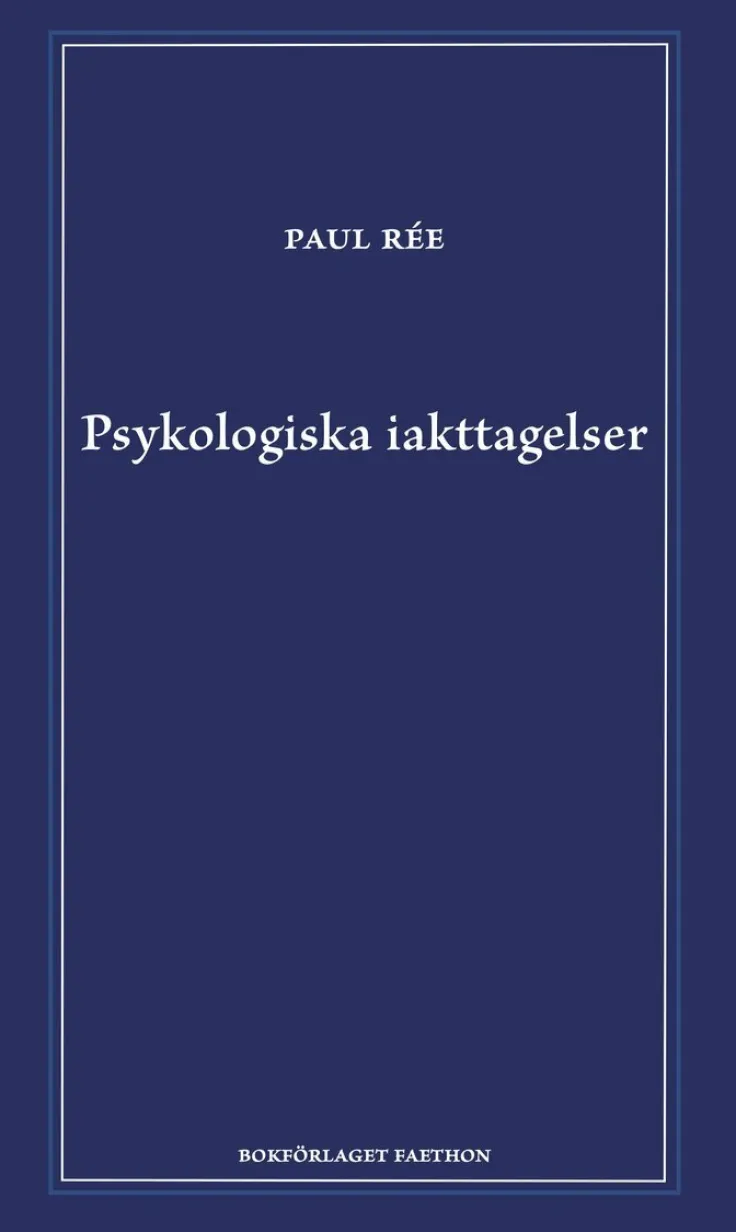 Psykologiska iakttagelser