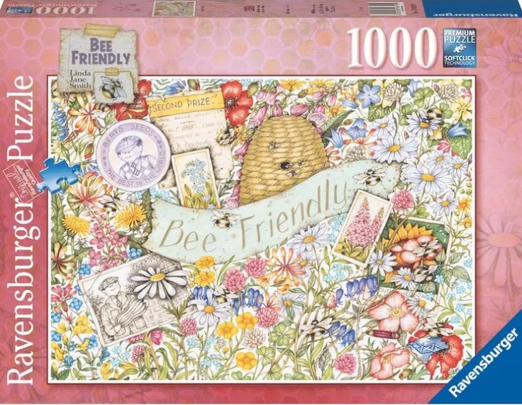 Pussel 1000 bitar - Bee Friendly
