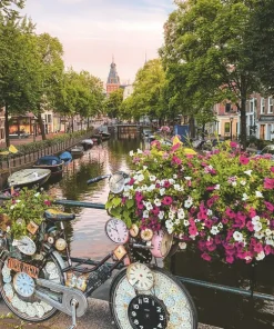 Pussel 1000 bitar - Bicycle Amsterdam