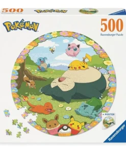 Pussel 500 bitar - Blooming Pokémon
