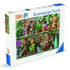 Pussel 500 bitar - Cats on the Shelf
