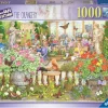 Pussel 1000 bitar - Cosy Café Secret Garden