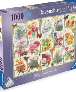 Pussel 1000 bitar - Garden Flowers